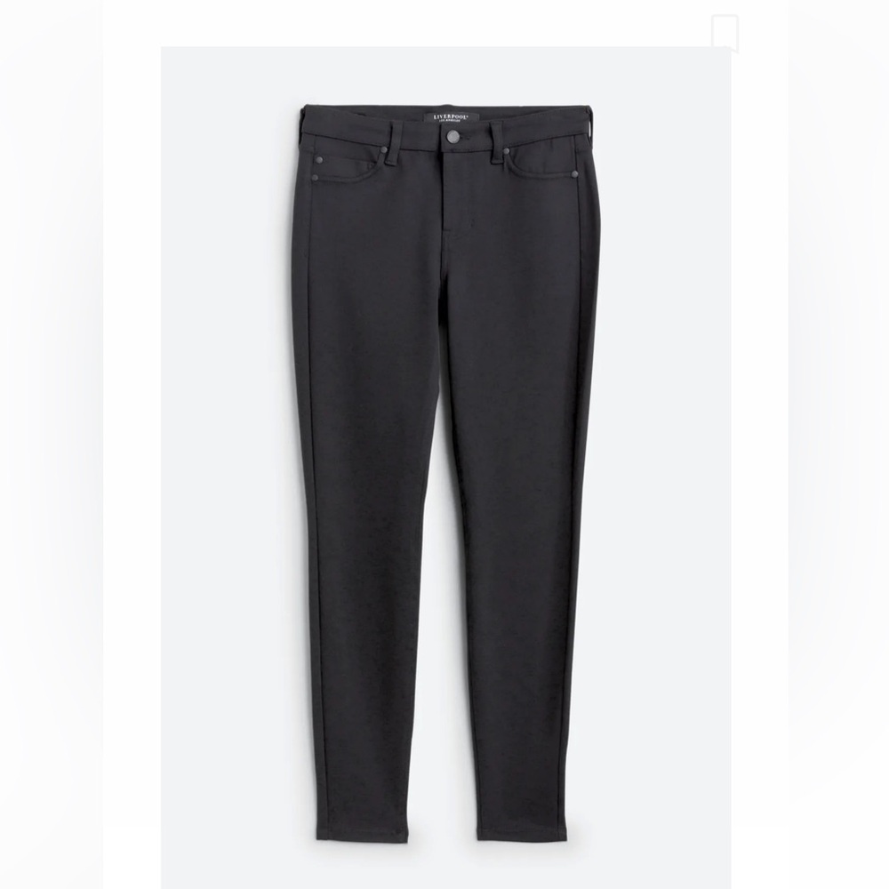 Liverpool Madonna Skinny Black Pant size 6